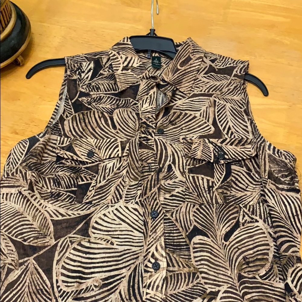 Tropical Linen Ralph Lauren Dress